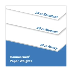 Hammermill 97 Bright 24 lbs. 8.5 in. x 11 in. Premium Multipurpose Print Paper - White (5 Reams/Carton)