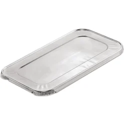 Handi-Foil 6.4 in. x 12.7 in. x 0.5 in. Steam Pan Foil Lids for One-Third Size Pan (200/Carton)