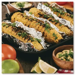 Handi-Foil HFA 59100 9 in. x 10.75 in. 55 Gauge Interfolded Foil Sheets (3000/Carton)