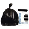 Heritage 24 in. x 27 in. 30 gal. 1 mil Eco Blend Max Can Liners - Black (500/Carton)