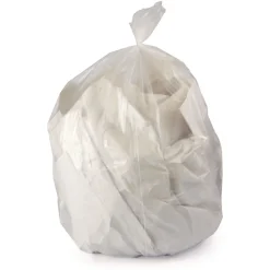 Heritage 24 in. x 32 in. 16 gal. 0.7 mil Linear Low-Density Can Liners - Clear (500/Carton)