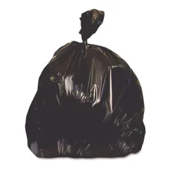 Heritage 33 in. x 39 in. 33 gal. 2 mil Low-Density Repro Can Liner - Black (100/Carton)