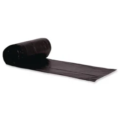 Heritage 43 in. x 47 in. 56 Gallon 2 mil Reprocessed Resin Can Liners - Black (100/Carton)