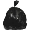 Heritage 24 in. x 32 in. 1 mil. 16-Gallon Linear Low Density Can Liners with AccuFit Sizing - Black (500/Carton)