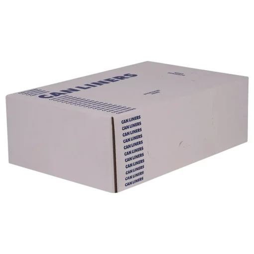 Heritage 24 in. x 32 in. 1 mil. 16-Gallon Linear Low Density Can Liners with AccuFit Sizing - Black (500/Carton)