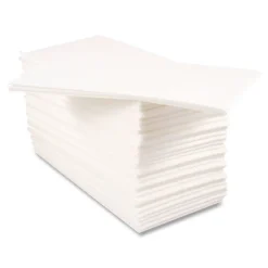Hoffmaster 15 in. x 17 in. 2-Ply Dinner Napkins - White (4 Packs/Carton)