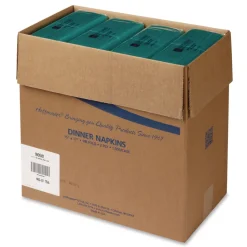 Hoffmaster Dinner Napkins 2-Ply 15 x 17 Teal (1000/Carton)