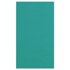 Hoffmaster Dinner Napkins 2-Ply 15 x 17 Teal (1000/Carton)