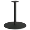 HON 29 in. High Between Round Disc Base for 30 in. Table Tops - Black Mica