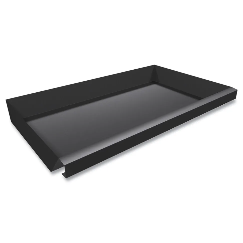 HON 24.75 in. W x 14.75 in. D x 3 in. H Center Drawer with Core Removable Locks - Charcoal