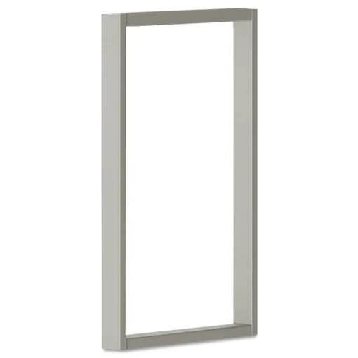 HON 14.25 in. x 20.5 in. Voi O-Leg Supports for Overhead Cabinet - Metallic Platinum Gray (2/Pack)