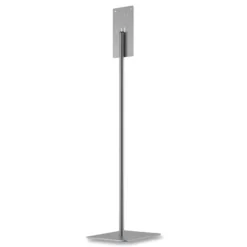 HON 12 in x 16 in x 54 in Hand Sanitizer Station Stand - Silver