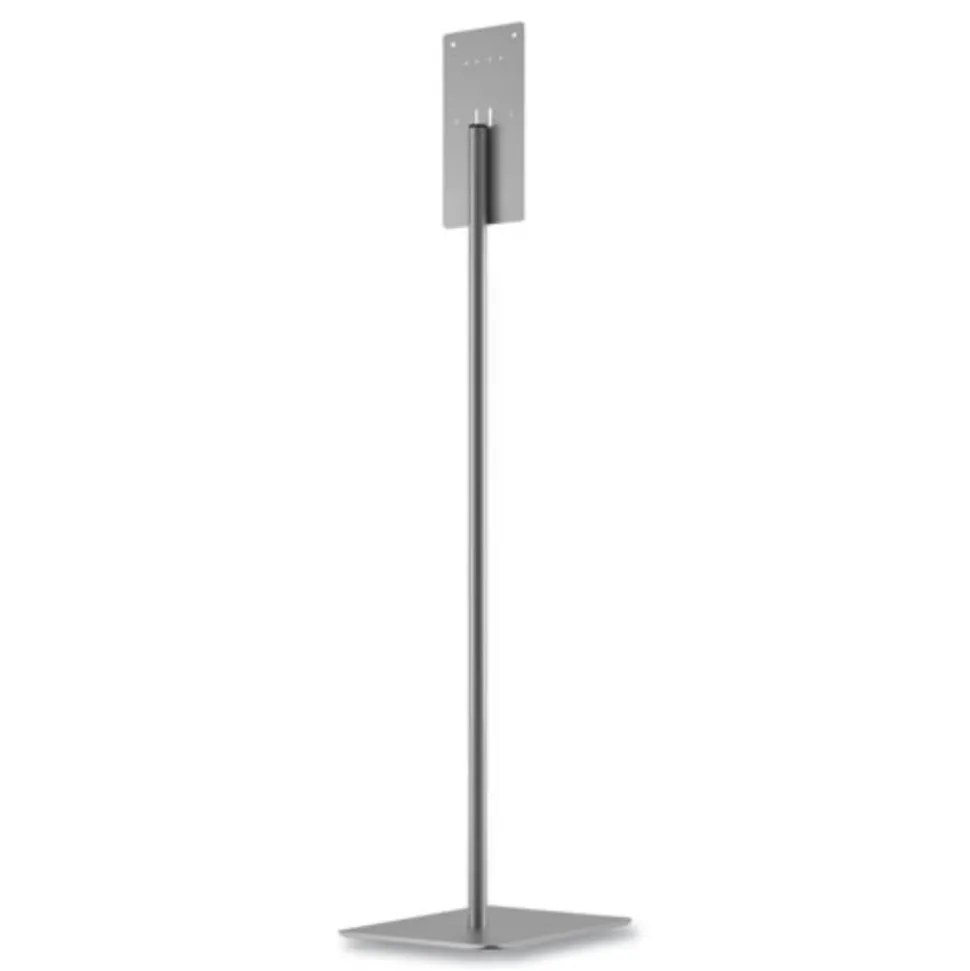 HON 12 in x 16 in x 54 in Hand Sanitizer Station Stand - Silver