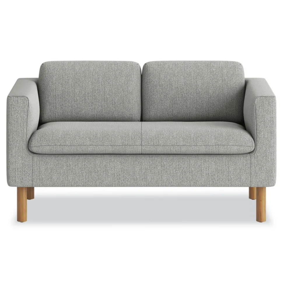 HON 53.5 in. x 26.75 in. x 29 in. Parkwyn Series Loveseat - Gray