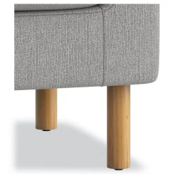 HON 53.5 in. x 26.75 in. x 29 in. Parkwyn Series Loveseat - Gray