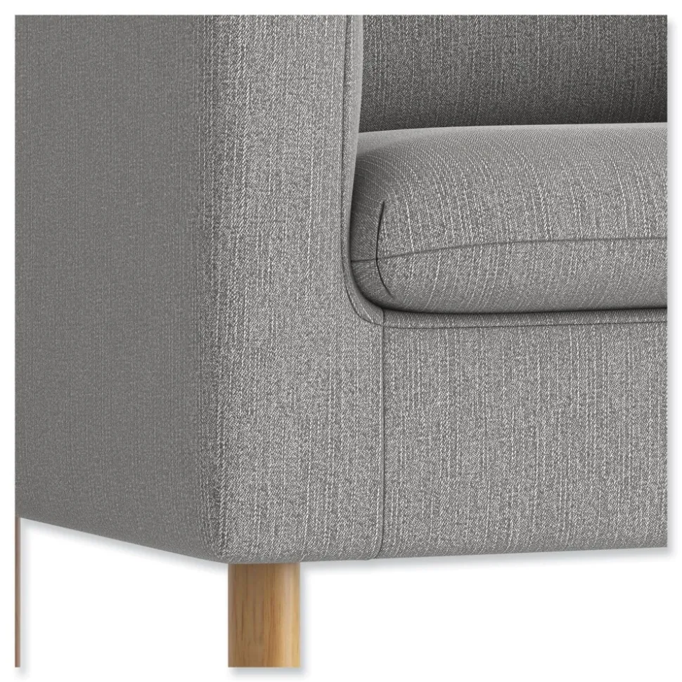 HON 53.5 in. x 26.75 in. x 29 in. Parkwyn Series Loveseat - Gray