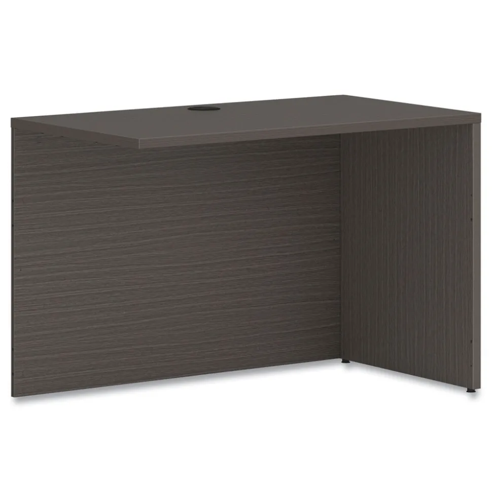 HON 42 in. x 24 in. x 29 in. Reversible (Left or Right) Mod Return Shell - Slate Teak