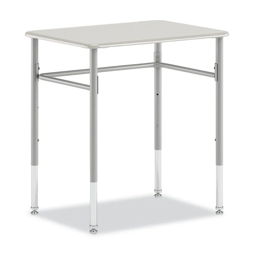 HON 20 in. x 26 in. x 23 in. to 33 in. Rectangle SmartLink Student Desk - White (2/Carton)