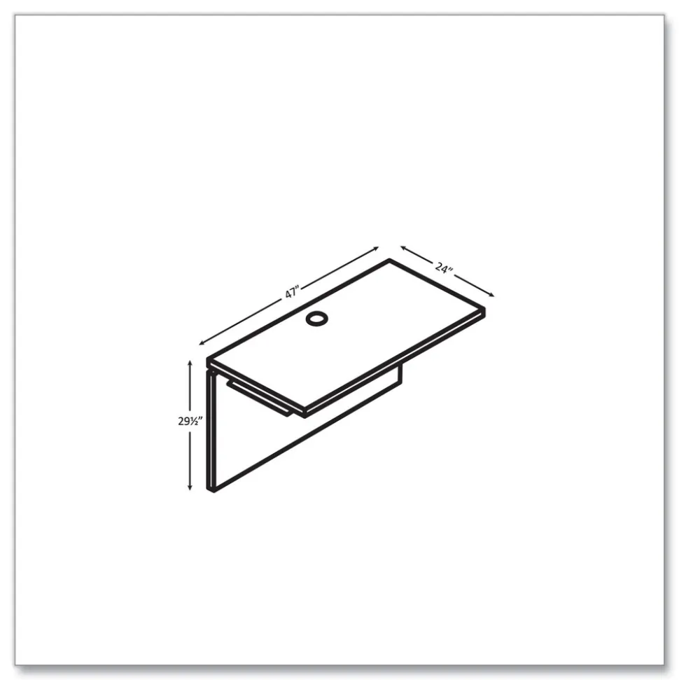 HON 10500 Series 47 in. x 24 in. x 29.5 in. Bridge - Pinnacle