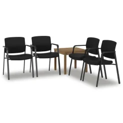 HON 80000 Series 24w x 24d x 20h Laminate Occasional Corner Table - Pinnacle