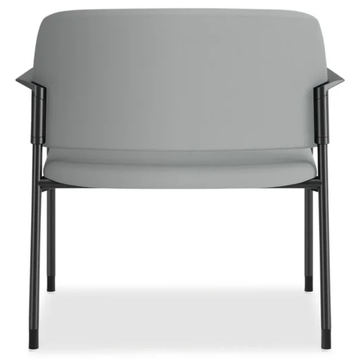 HON Accommodate Series 33.5 in. x 21.5 in. x 32.5 in. Bariatric Chair with Arms - Flint Seat/Back, Charblack Legs