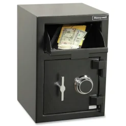 Honeywell 14 x 14.2 x 20 Steel Depository Safe with Combo Lock - Black