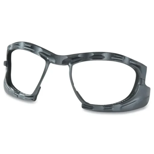 Honeywell Uvex Polycarbonate Seismic Sealed Eyewear - Black Frame Clear Lens