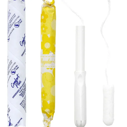 HOSPECO Comfort Plus Regular Absorbency Cardboard Applicator Vended Tube Tampon (200/Carton)