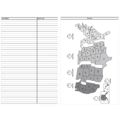 House of Doolittle 10 in. x 7 in. 12-Month (Jan to Dec) 2026 Seasonal Monthly Planner - Illustrated Seasons Artwork/Light Blue Cover