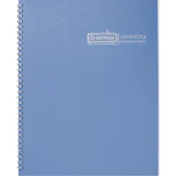 House of Doolittle 10 in. x 7 in. 12-Month (Jan to Dec) 2026 Seasonal Monthly Planner - Illustrated Seasons Artwork/Light Blue Cover