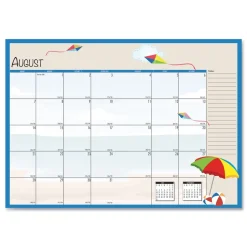 House of Doolittle 10 in. x 7 in. 12-Month (Jan to Dec) 2026 Seasonal Monthly Planner - Illustrated Seasons Artwork/Light Blue Cover