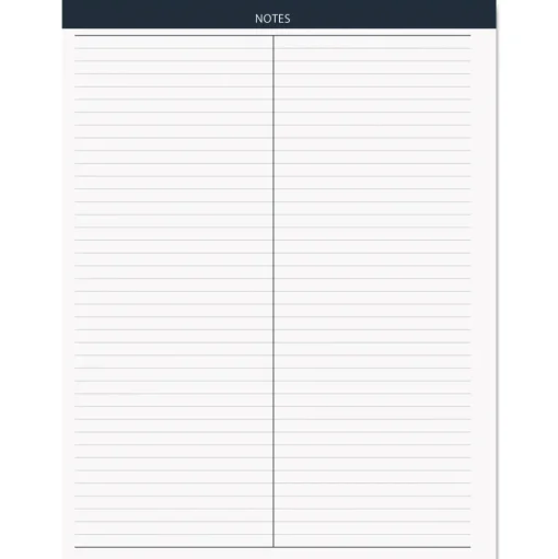 House of Doolittle 11 in. x 8.5 in. Sheets 45-Week Span 7 Classes Weekly Recycled Teacher's Planner - Blue Cover
