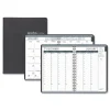 House of Doolittle 8.75 in. x 6.88 in. 12-Month (Jan-Dec 2026) Recycled 7-Day Planner - Black Cover