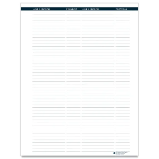 House of Doolittle 8.75 in. x 6.88 in. 12-Month (Jan-Dec 2026) Recycled 7-Day Planner - Black Cover
