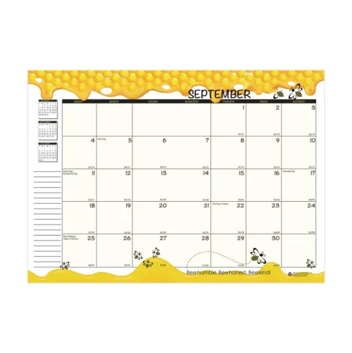House of Doolittle 10 in. x 7 in. 12-Month (Aug 2025-Jul 2026) Recycled Academic Honeycomb Planner - Multicolor Cover