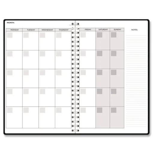 House of Doolittle Recycled Non-Dated Monthly/Weekly 70-fts Stripes Planner - Multicolor Cover