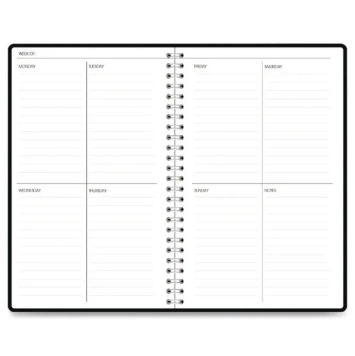 House of Doolittle Recycled Non-Dated Monthly/Weekly Fall Floral Planner - Multicolor Cover