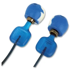 Howard Leight by Honeywell TrustFit Trak 29 dB NRR Detectable Reusable Corded Foam Earplugs - One Size Fits Most Blue (1000/Carton)