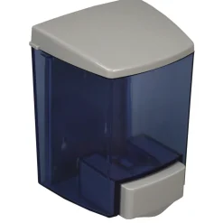 Impact ClearVu Encore 4.5 in. x 4 in. x 6.25 in. 30 oz Liquid Soap Dispenser - Gray