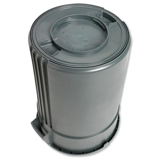 Impact Gator Plus 44 Gallon Plastic Container - Gray