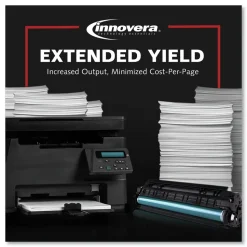 Innovera 6000 Page-Yield Remanufactured High-Yield Toner Replacement for 49X (Q5949X) - Black