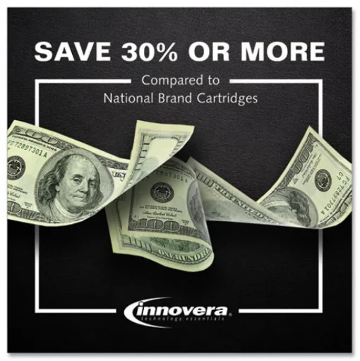 Innovera 600 Page-Yield Remanufactured High-Yield Ink Replacement for 64XL (N9J92AN) - Black