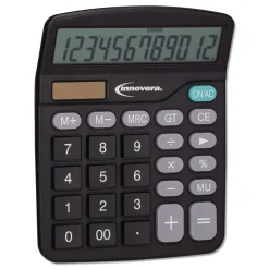 Innovera 12-Digit LCD Desktop Calculator