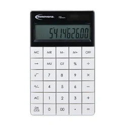 Innovera 12-Digit LCD Large Button Calculator