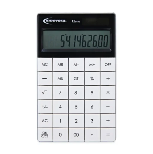 Innovera 12-Digit LCD Large Button Calculator