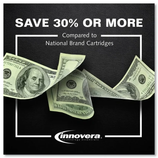Innovera IVR83049A 2500 Page-Yield Remanufactured Toner Replacement for 49A (Q5949A) - Black