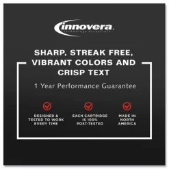 Innovera Remanufactured 1,600 Page-Yield Replacement High-Yield Ink for 952XL (L0S67AN) - Yellow