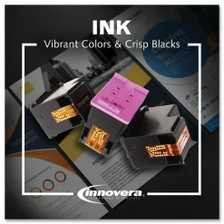 Innovera Remanufactured 200/165 Page-Yield Replacement Ink for 60 (N9H63FN) - Black/Tri-Color