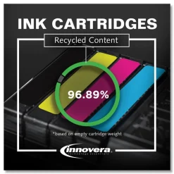 Innovera Remanufactured 200/165 Page-Yield Replacement Ink for 60 (N9H63FN) - Black/Tri-Color