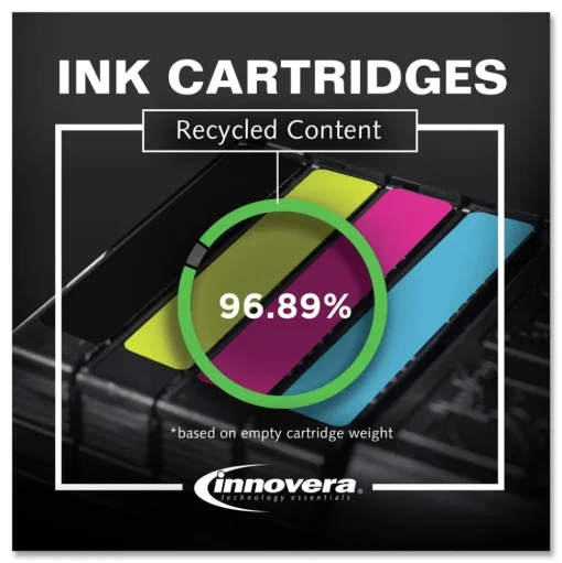 Innovera Remanufactured 1,600 Page-Yield Replacement High-Yield Ink for 952XL (L0S61AN) - Cyan